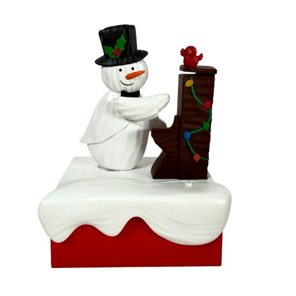 Hallmark Snow Many Memories Piano Snowman Music & Motion Tested & Works 2018 - Picture 1 of 5